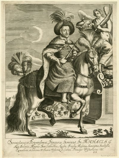 Michal Korybut Wisniowiecki 1640-1673, rei da Polônia e grão-duque da Lituânia, c. 1670 de Unbekannt