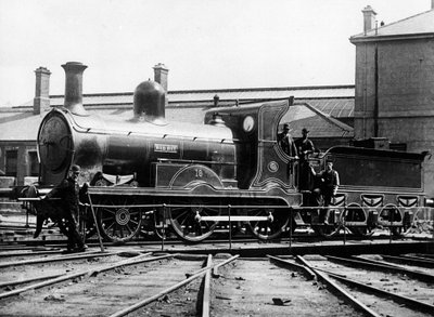 Midlands e Great Western Railway Irlanda 2-4-0 locomotiva Rob Roy, 1873 de Unbekannt