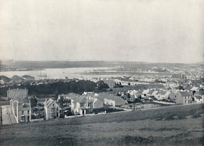 Milford Haven - Vista Geral da Cidade e do Haven, 1895 de Unbekannt