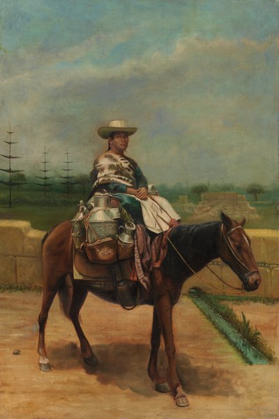Mulher Leite, c. 1890-1892. de Unbekannt