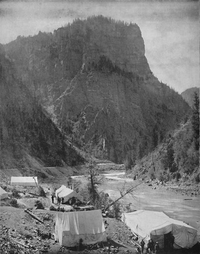 Campo de Mineração, Nevada, c1897. de Unbekannt