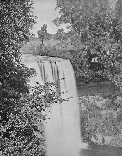 Minnehaha Falls, Minn., C1897. de Unbekannt