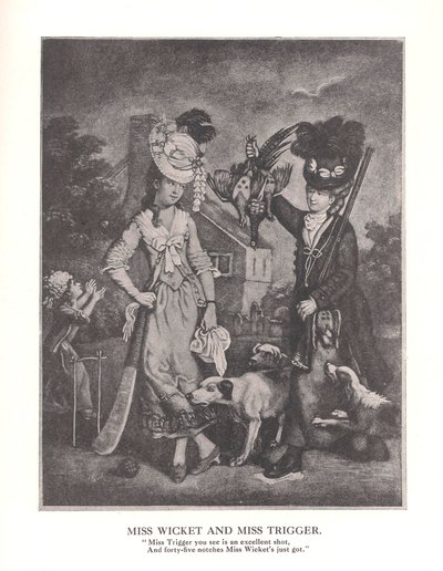 Senhorita Wicket e MissTrigger, c1778 1912 de Unbekannt