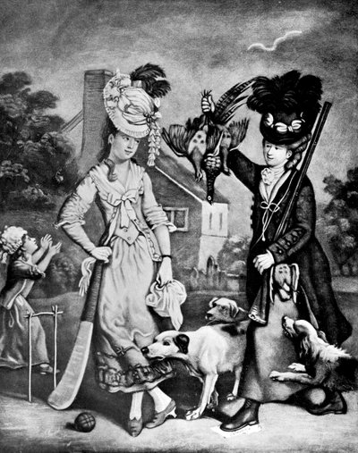 Senhorita Wicket e Senhorita Trigger, 1770 de Unbekannt
