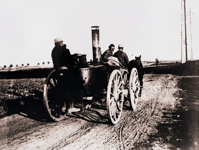 Cozinha móvel subindo a linha, c1914-c1918 de Unbekannt