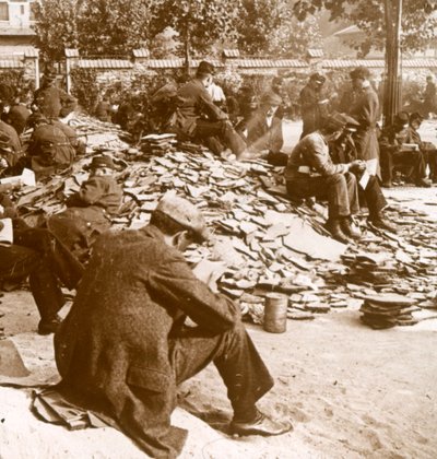 Mobilização, Quartel de Paris, c1914 de Unbekannt