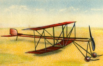 Modelo biplano, 1932. de Unbekannt