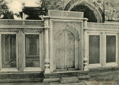 Túmulo de Mohammad Shahs, Delhi,. de Unbekannt