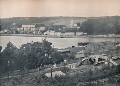 Monkstown - da estação de cais de Monkstown, 1895 de Unbekannt