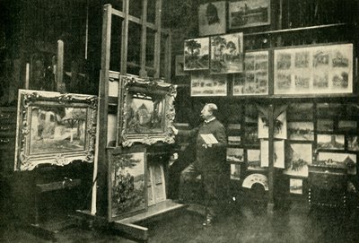 Monsieur Detaille em seu estúdio, 1900. de Unbekannt