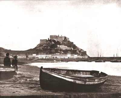 Castelo de Mont Orgueil, Jersey, 1894. de Unbekannt