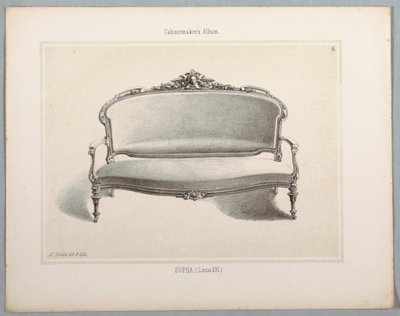 Álbum Mensal dos Cabinet Makers de Unbekannt