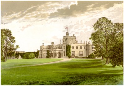 Moreton Hall, Cheshire, casa da família Ackers, c1880 de Unbekannt