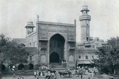 Mesquita de Wazir Khan, Lahore, c1942 de Unbekannt