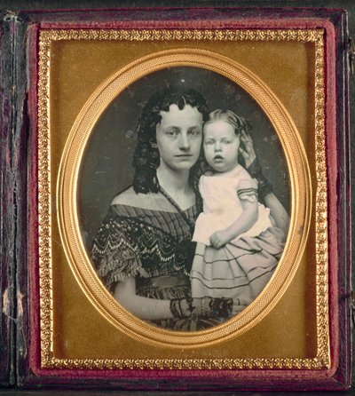 Mãe e Filho, c. 1855 de Unbekannt