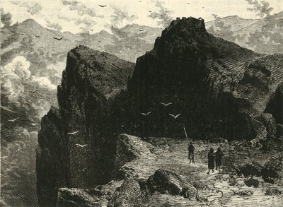 Cena da montanha em Epiro, 1890. de Unbekannt