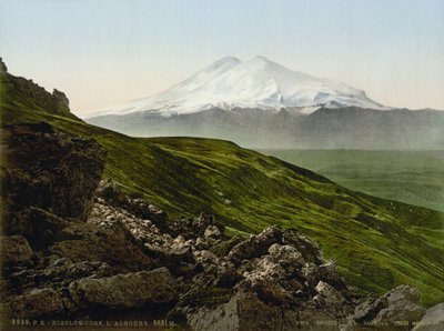 Montanha perto de Kislovodsk, Rússia, c1895 de Unbekannt