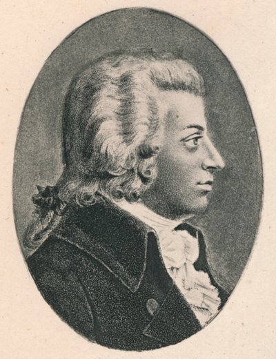Mozart., 1895. de Unbekannt