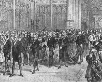 Sr. Gladstones Primeira Premiership: A reunião do Parlamento de 1868-1874, 1901. de Unbekannt