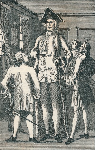 Henry Blacker, o Gigante Britânico, c1750, 1894 de Unbekannt