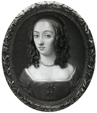 Sra. Claypole Elizabeth Cromwell, segunda filha de Oliver Cromwell, século XVII, 1899. de Unbekannt
