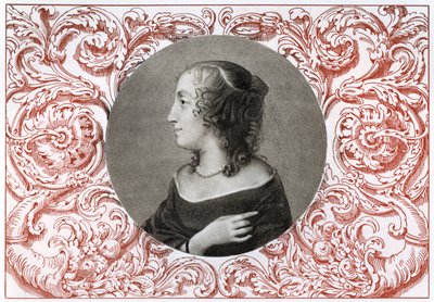 Sra. Claypole Elizabeth Cromwell, segunda filha de Oliver Cromwell, século XVII, 1899. de Unbekannt