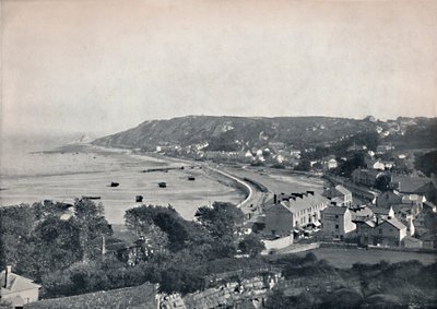 Mumbles - A cidade e a baía, 1895 de Unbekannt
