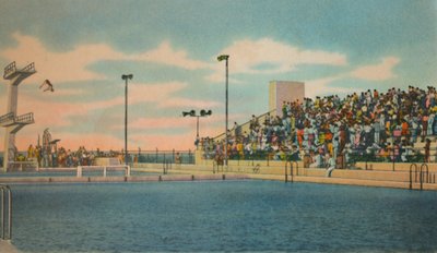 Piscina Municipal, Barranquilla, c1940s de Unbekannt