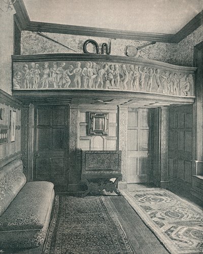 Galeria de música com escultura, c1893. de Unbekannt