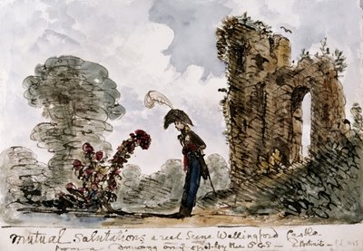 "Saudações Mútuas". William Crotch, c.1838. de Unbekannt