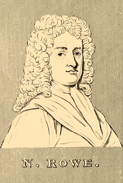 N. Rowe, 1674-1718, 1830. de Unbekannt