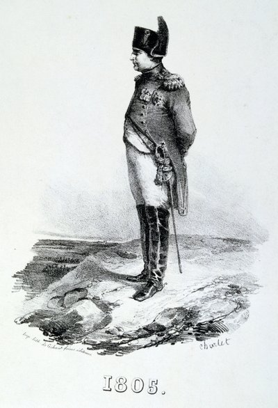 Napoleão I, 1805, século XIX de Unbekannt