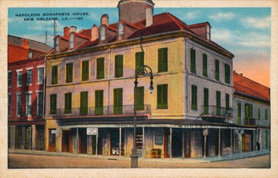 Napoleon Bonaparte House, Nova Orleans, 1935 de Unbekannt
