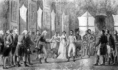 Napoleão Bonaparte é proclamado imperador dos franceses em Saint-Cloud, 18 de maio de 1804 1882-1884 de Unbekannt