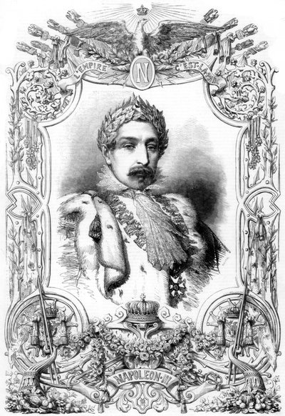 Napoleão III, imperador da França, 1853 de Unbekannt
