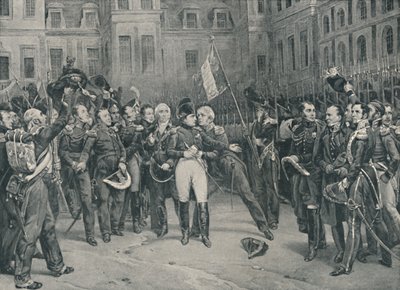 Adeus à Guarda Imperial em Fontainebleau, 20 de abril de 1814, 1896 de Unbekannt