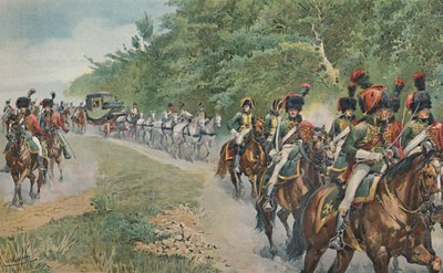Modo de Viagem de Napoleão, c1800, 1896. de Unbekannt