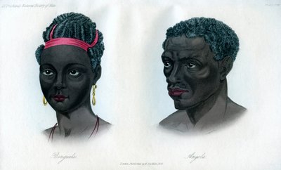Nativos de Benguela e Angola, 1848 de Unbekannt