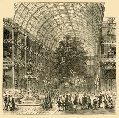 Nave da Grande Exposição de 1851, c1876. de Unbekannt