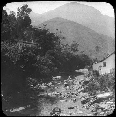 Perto de Petrópolis, Rio de Janeiro, Brasil, final do século XIX ou início do século XX de Unbekannt