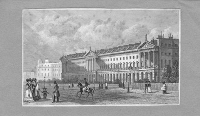 Edifício neoclássico, século XIX. de Unbekannt