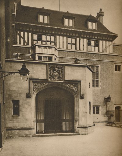 Novo salão da antiga companhia de ferradores em Aldersgate, c1935. de Unbekannt
