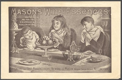 Newball & Mason Wine Essences, 1890s de Unbekannt