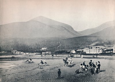 Newcastle, Co. Down. - The Strand, com Slieve Donard, 1895 de Unbekannt
