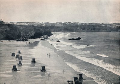 Newquay - um lugar de banho tranquilo, 1895 de Unbekannt