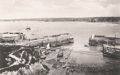 Porto de Newquay, Newquay, Cornualha, 1908 de Unbekannt