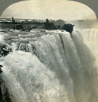 Niágara! Maravilha deste mundo ocidental ... Cataratas do Niágara. NY, EUA, 1897. de Unbekannt