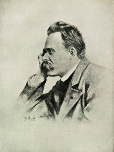 Nietzsche, 1919. de Unbekannt