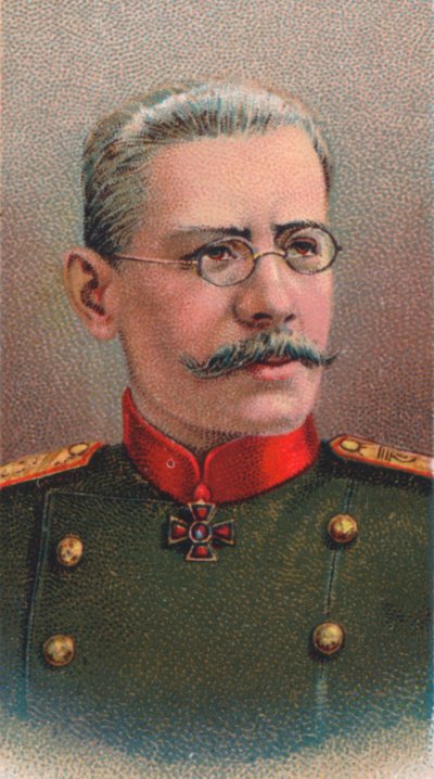 Nikolai Vladimirovich Ruzsky 1854-1918, general russo da Primeira Guerra Mundial, 1917 de Unbekannt
