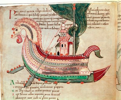 Navio norueguês sob o dragão, século X10 de Unbekannt
